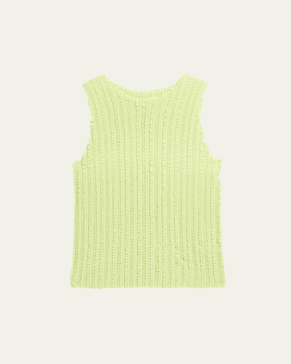 Jellyfish Pleats Tank Top